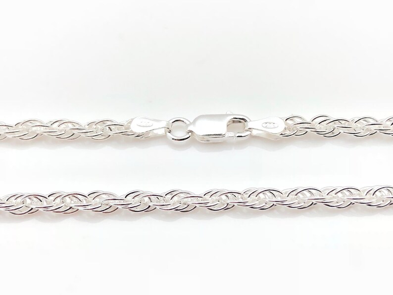 Rope Chain Loose Rope Chain Loose Rope Silver Chain Medium Size Pendant Chain Silver Pendant Chain All Sizes