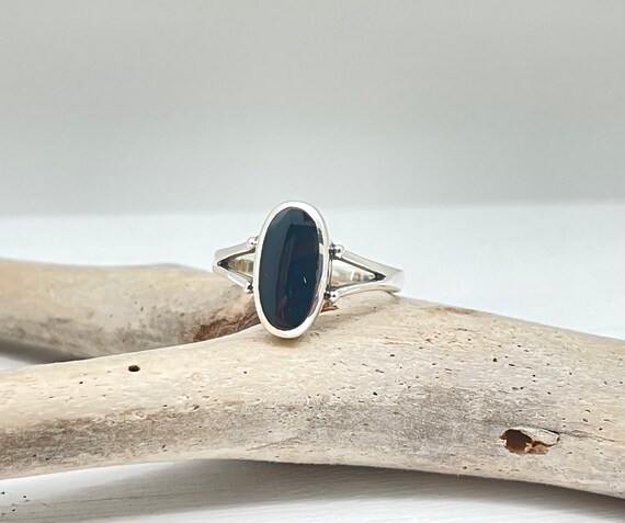 .925 Sterling Silver Convex Oval Statement Ring - Polished Band For Unisex Adult - Sizes 5-10