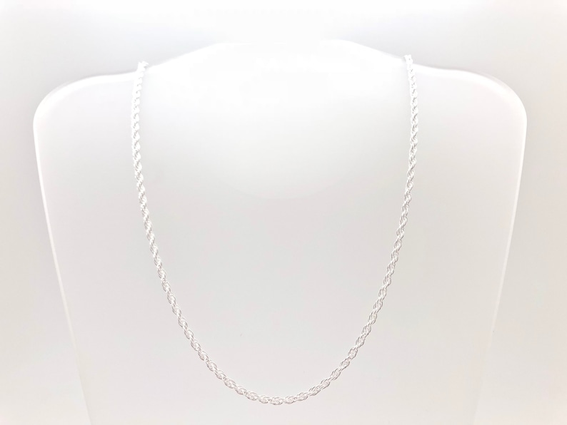 Rope Chain Loose Rope Chain Loose Rope Silver Chain Medium Size Pendant Chain Silver Pendant Chain All Sizes