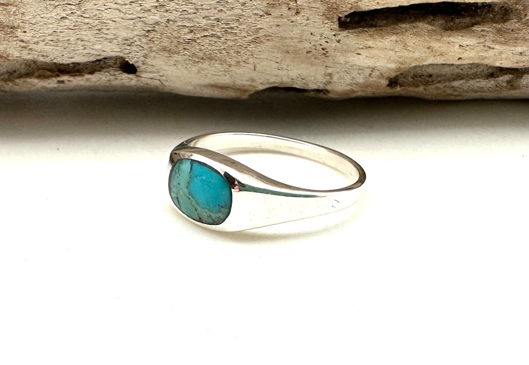 SILVER925 TURQUOISE FLOWER RING/シルバー/リングの通販 by