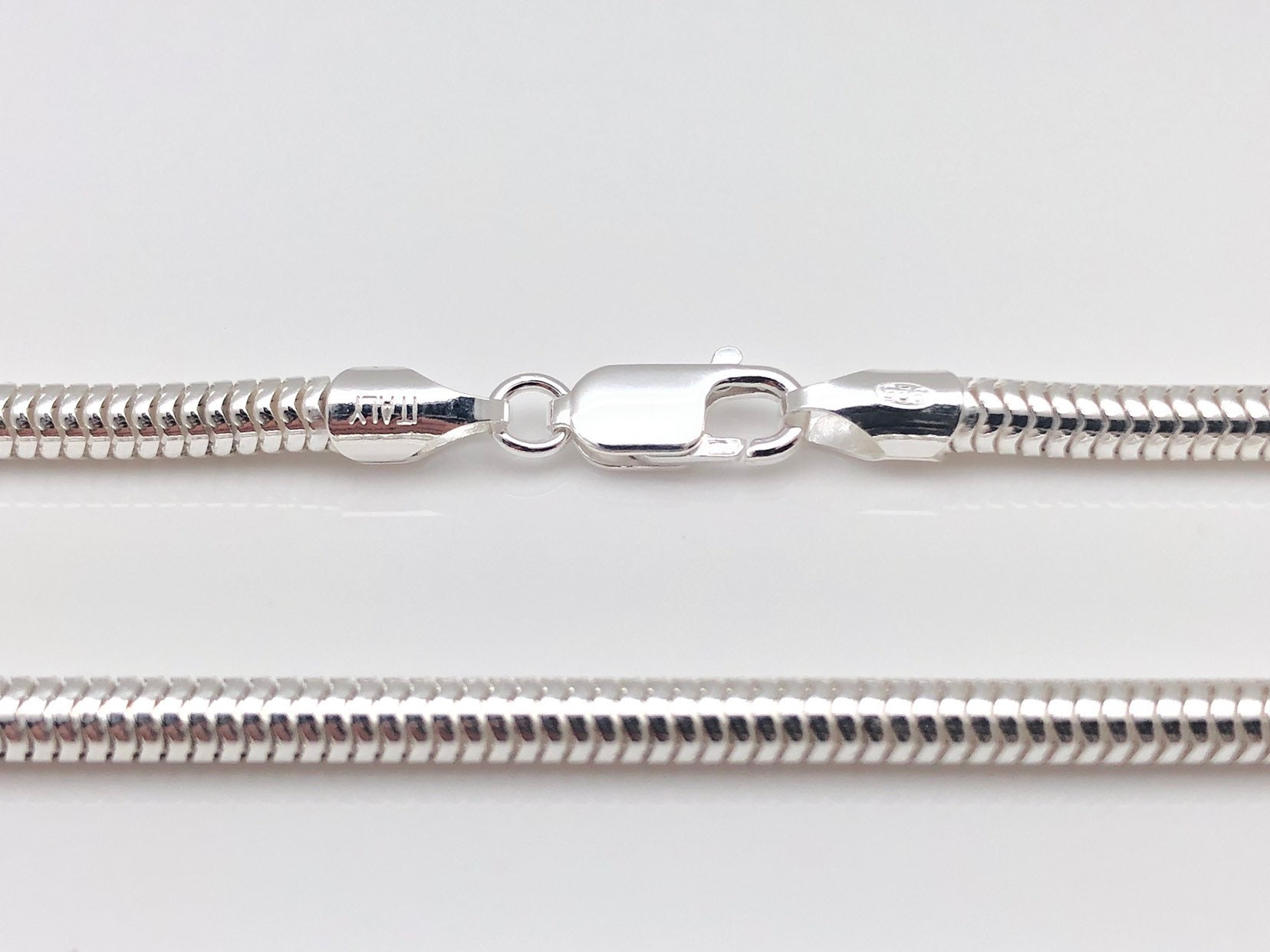 Ciondolo separatore con cuoricini x catene snake 4mm Ciondolo separatore con cuoricini x catene snake 4mm