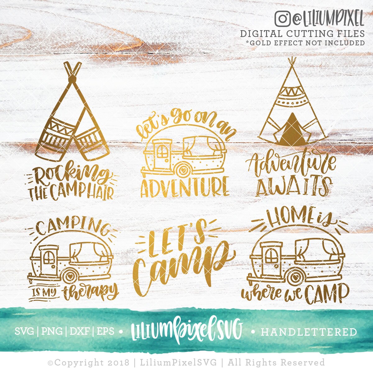 Download Camper SVG Files / Camping Bundle Svg / Camping Svg ...