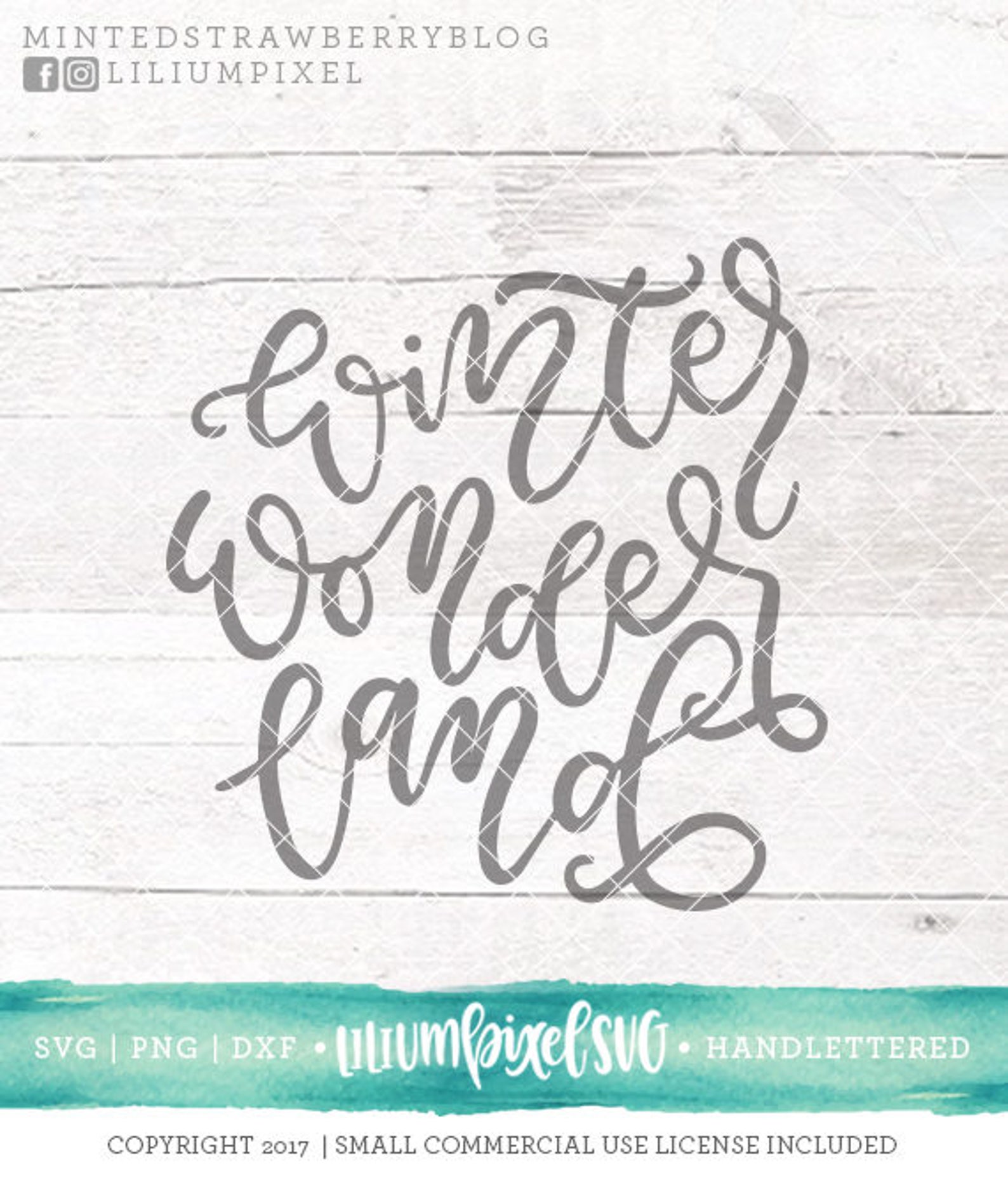 Download Winter Wonderland SVG Cutting Files / Christmas SVG Files | Etsy