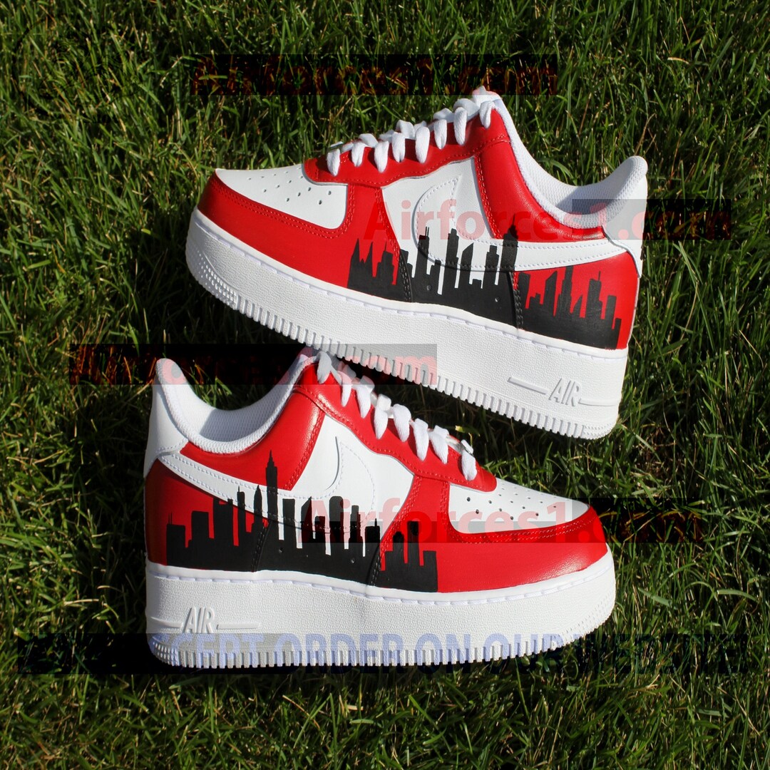air force 1 chicago red