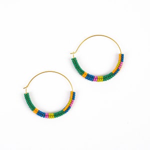 Color block Hoops