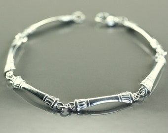 Egyptian bracelet, egyptian silver bracelet, silver women dainty bracelet,  symbolic women jewelry, handmade bracelet, delicate bracelet