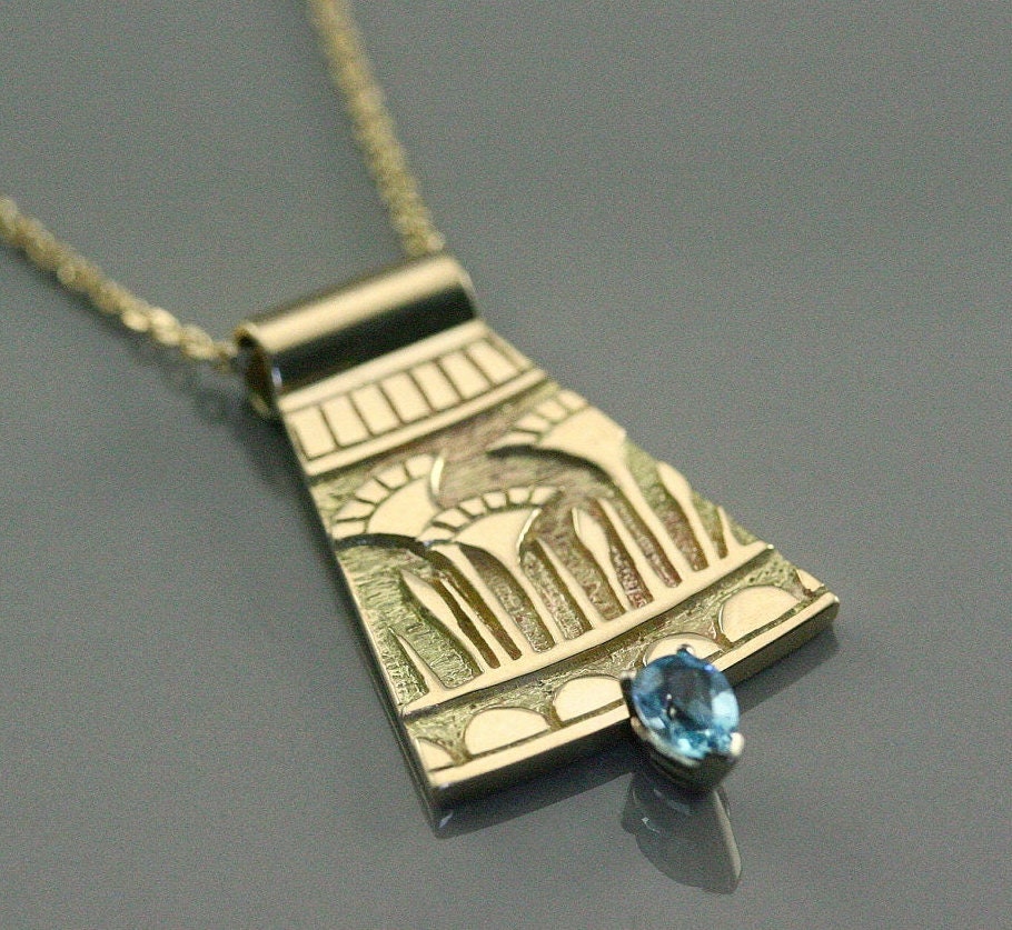 Solid Gold Egyptian Necklace Solid Gold 