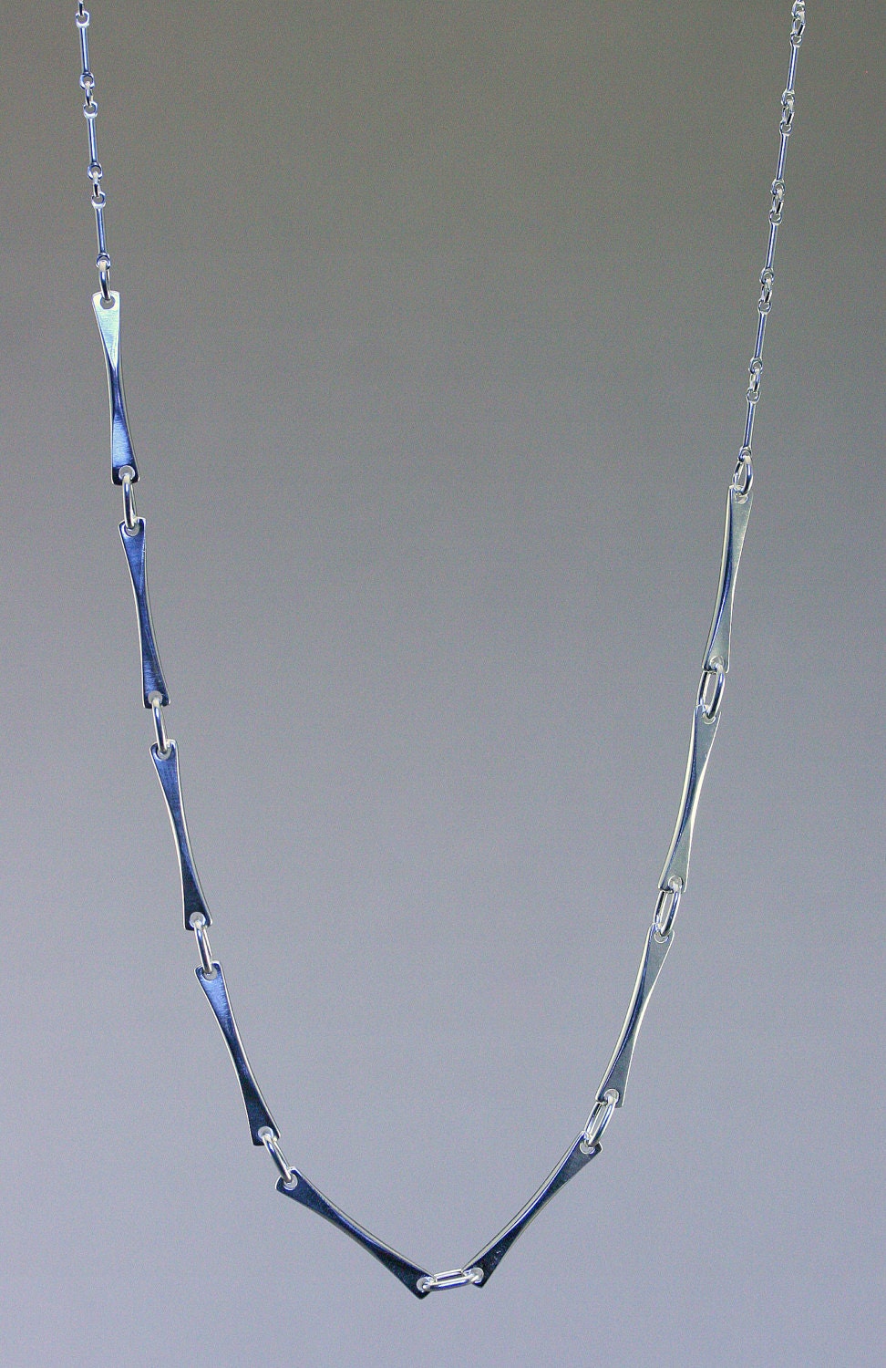 Minimalist Chain, Link Bar Chain, Modern Minimalist, Handcrafted ...