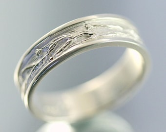 Tree Branch silver women ring