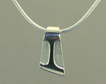 Minimalist sterling silver necklace for women