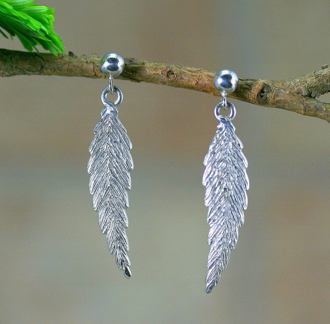 Orecchini Boho Vintage Orecchini A Clip Lunghissimi 10 Pollici Con Piume Naturali - Effetto Oro Antico, Stile Boho Chic Orecchini Piuma - Foto 7