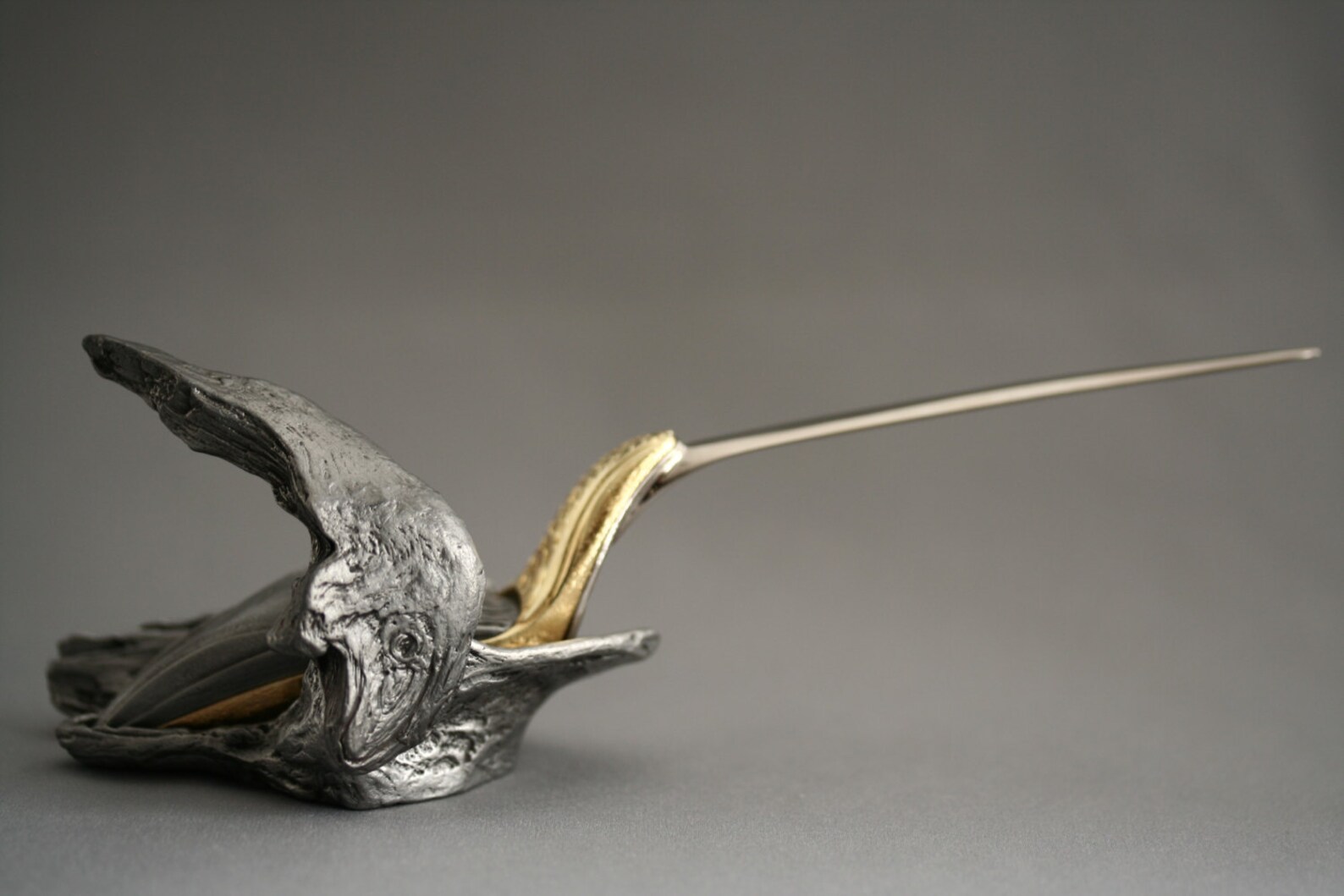 Bird Sculpture Metal Letter Opener Bird Letter Opener Etsy