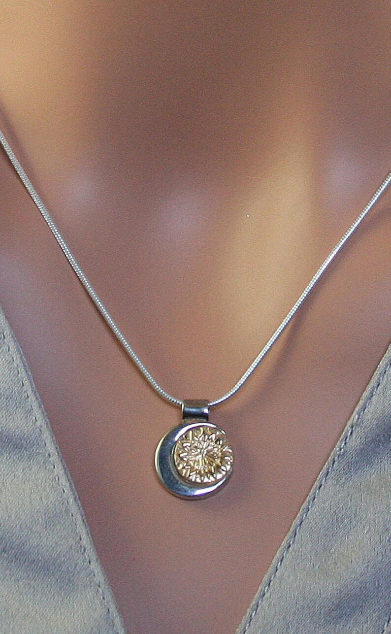 Collier Soleil Et Lune Harmonie Cosmique – Bonheur De Lune – Neuf Avec étiquettes