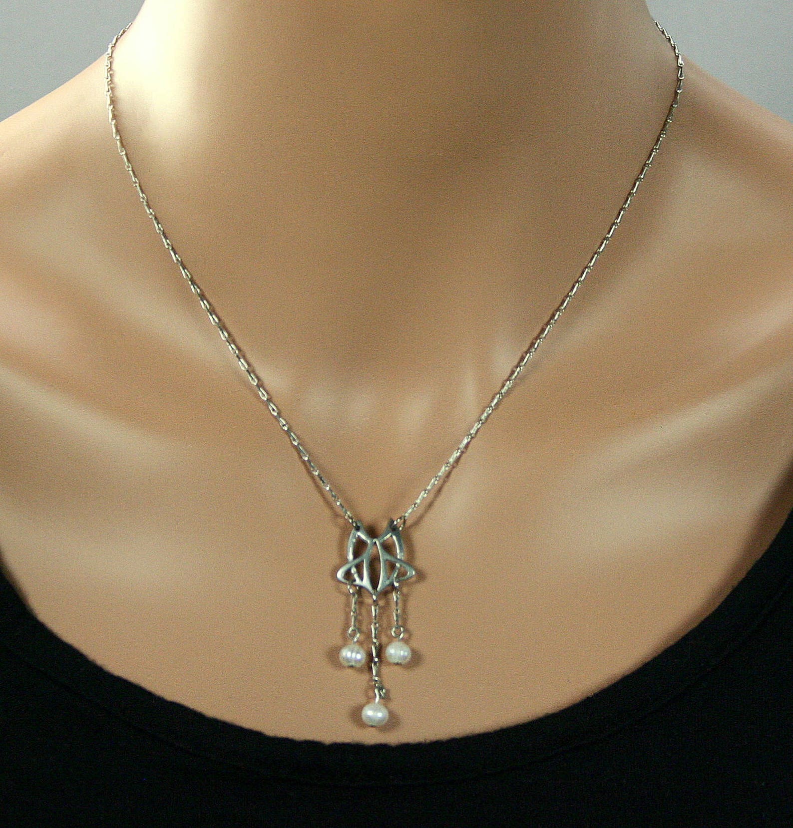 Irish pearl necklace Clearance