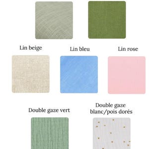 Poncho décoratif pour dragées – Renard tendre et couronne florale imagem 2