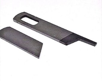 Singer 14u12a,14u13,14u65 14U Serger Upper + Lower Knives Blades #412585,412749