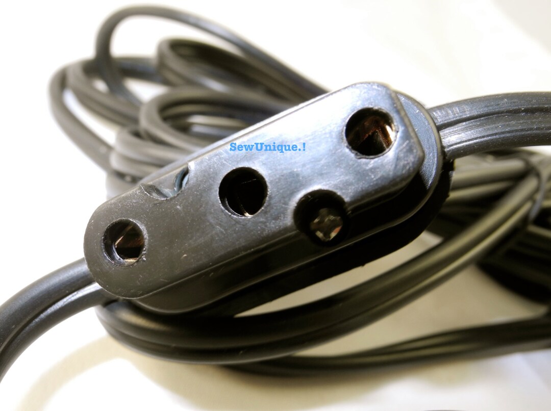 Double Lead Power Cord 32 Necchi Pfaff Etsy