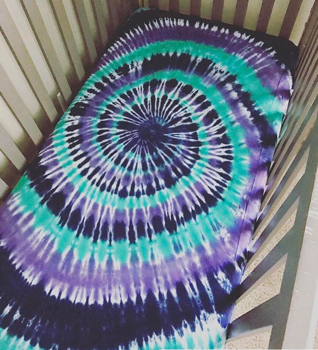 Tie Dye Crib Sheets Tie Dye Sheet Set Tie Dye Baby Blanket Ultra Soft