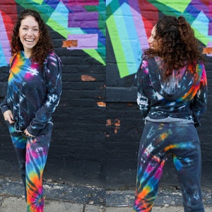 Tie dye sweatpants women's hotsell