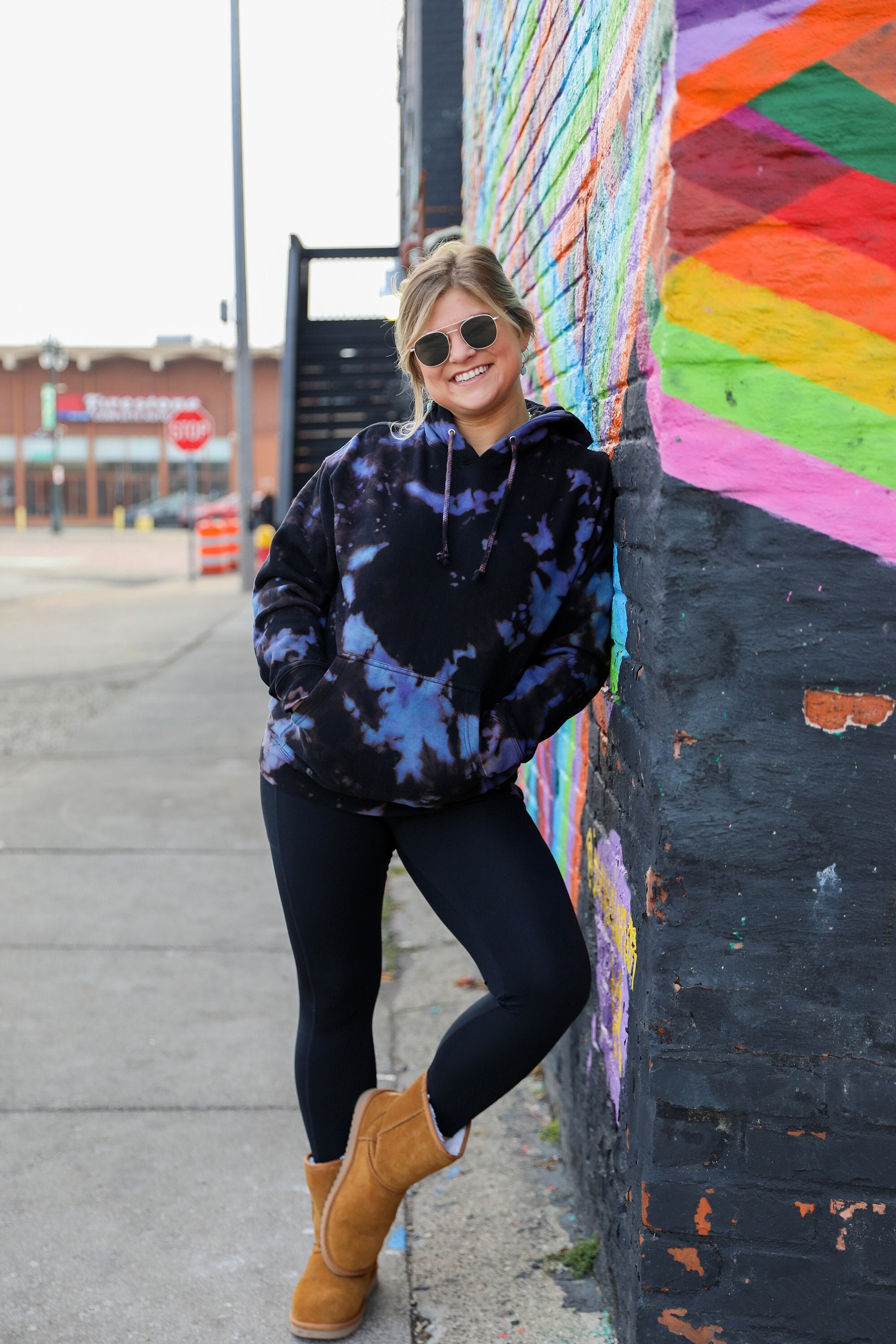 Tie Dye Hoodie Tie Dye Men's Hooded Pullover Tie Dye - Etsy