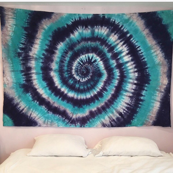 Tie Dye Tapestry Etsy