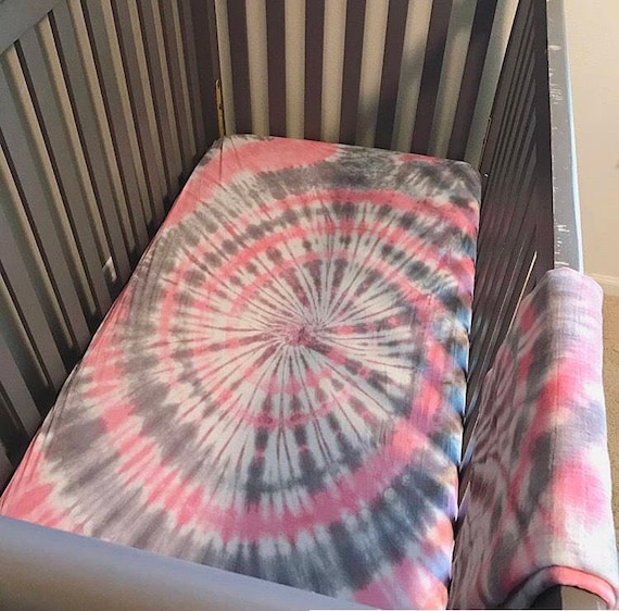 Tie Dye Crib Sheets Sheet Set Baby Blanket Tie Dye Crib Sheets Sheet Set, Tie Dye Nursery Bedding