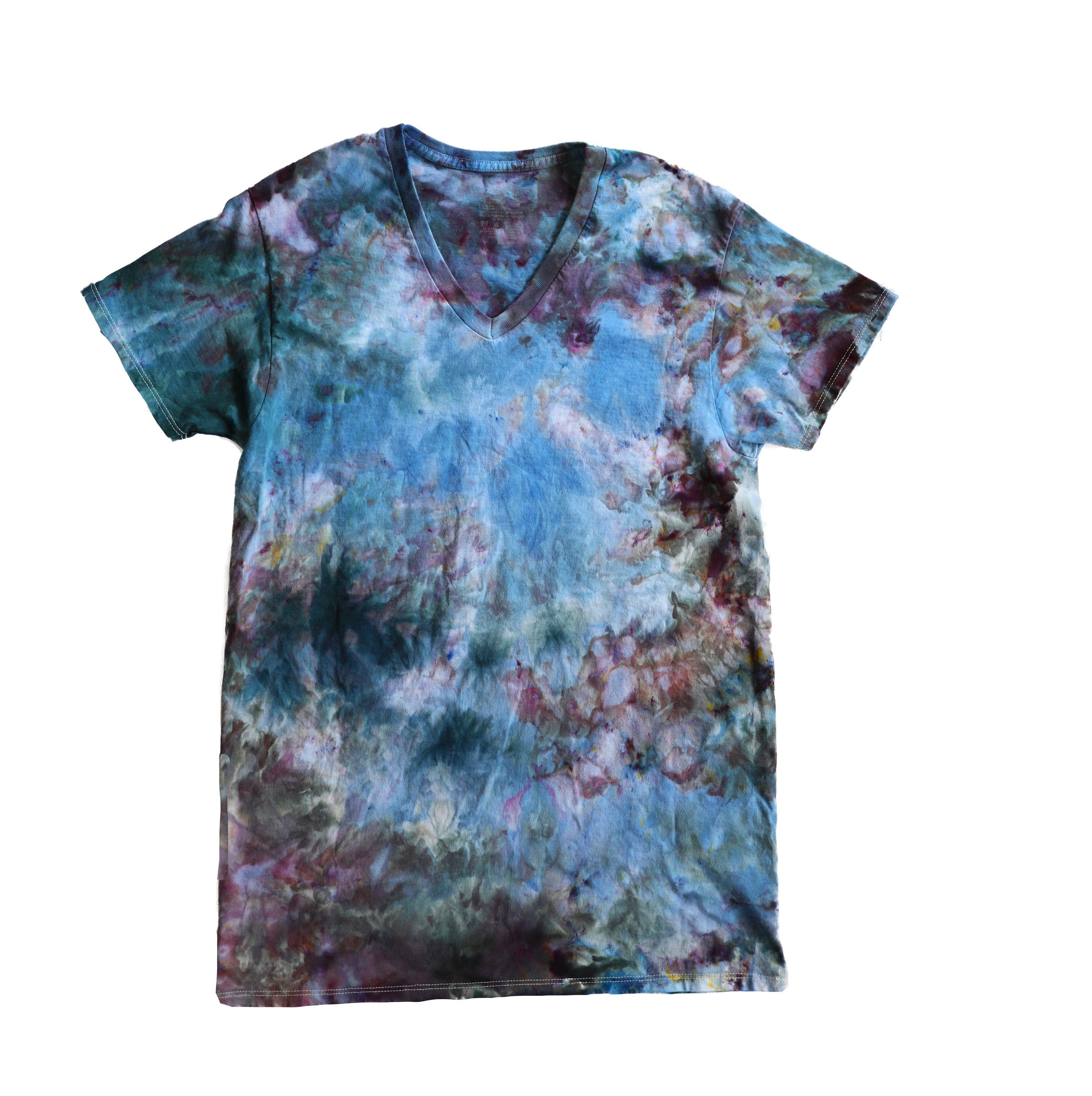 Ice Dye T-Shirt SIZE: Adult Medium One-of-a-kind Unisex | Etsy