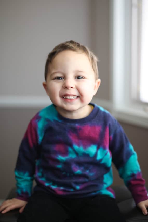 Batik Kinder Sweatshirt Baby Batiken Rundhalsausschnitt Tie Dye Sweatshirt Handgemacht MItchigan Made Hippie GroBen 2T Youth XL Etsy