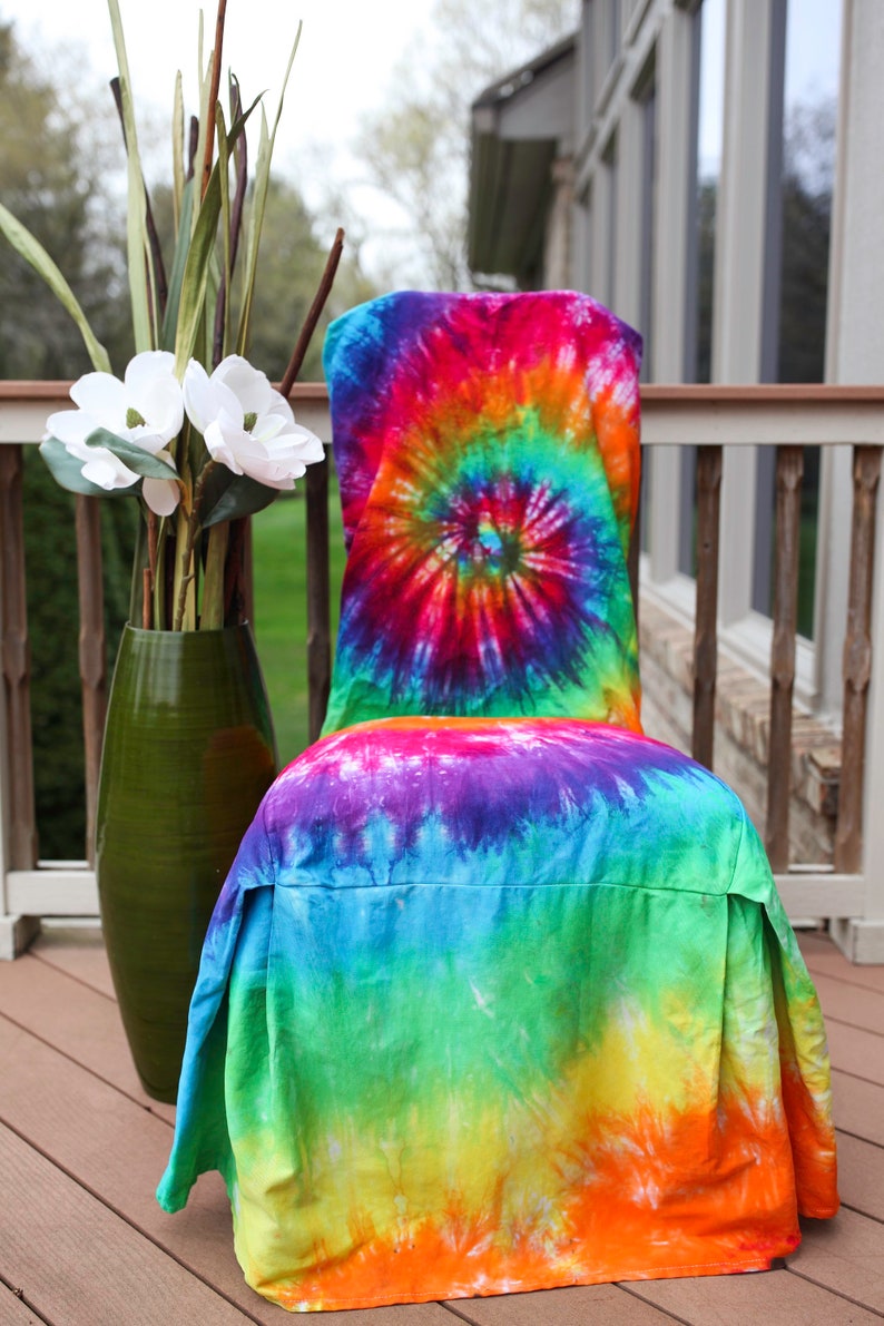 Tie Dye Couch Slipcover Tie Dye Chair Tie Dye Loveseat Etsy