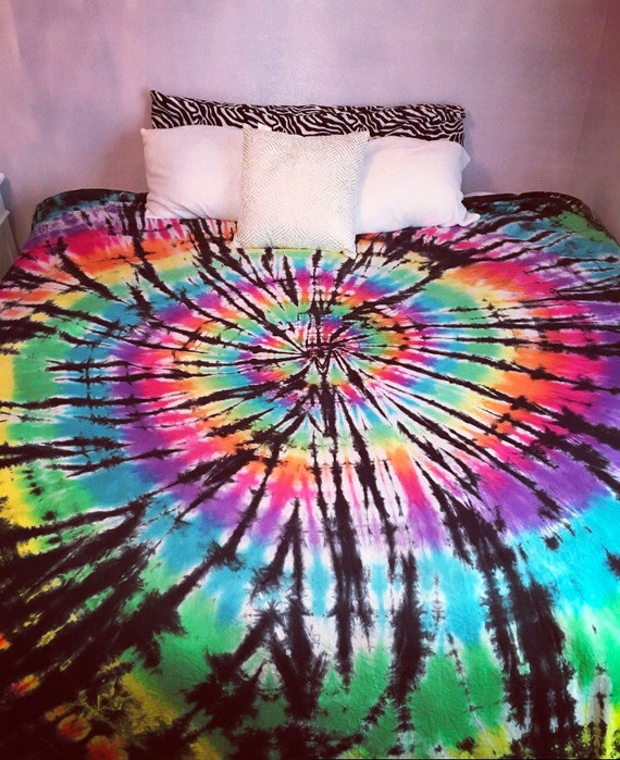 Tie dye 2024 comforter set queen