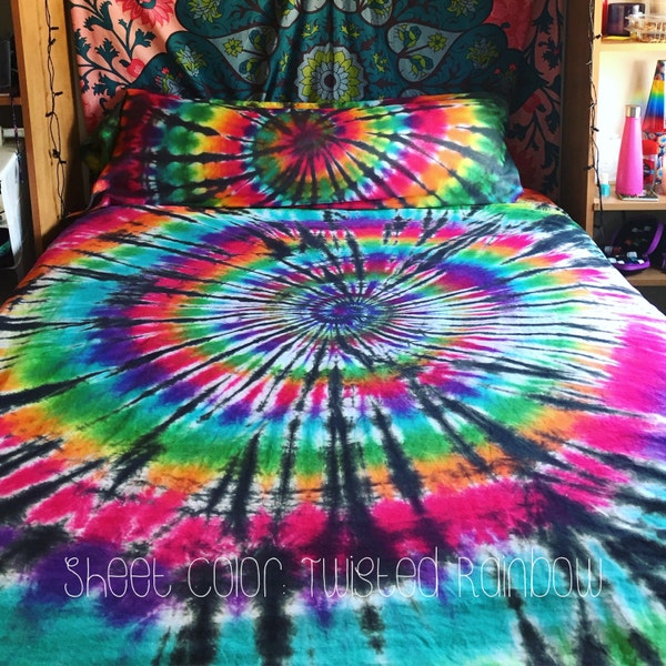 Tie Dye Bedding Etsy