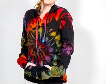 Tie Dye Hoodie - Unisex Tie Dye Sweatshirt - Men's Tie Dye Hoodie - Women's Tie Dye Hoodie - Sizes: XS-3XL - Hippie