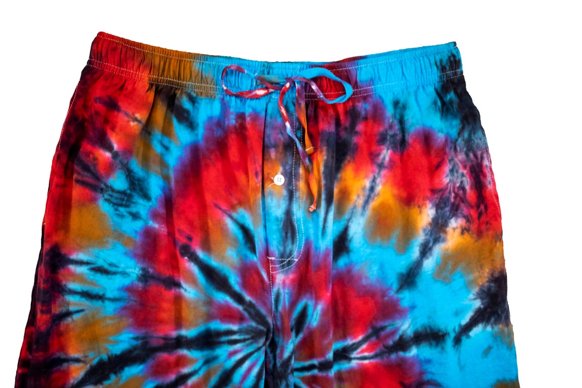 Tie Dye Men's Ultra Soft Pajama Pants Tye Dye Pajama Etsy