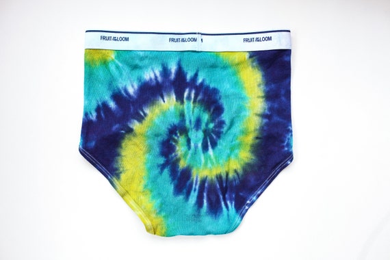 Tie Dye Men's Briefs Tie Dye Underwear Fruit of the Loom Briefs