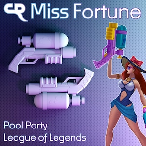 3D MODEL - Pool Party Miss Fortune Prop