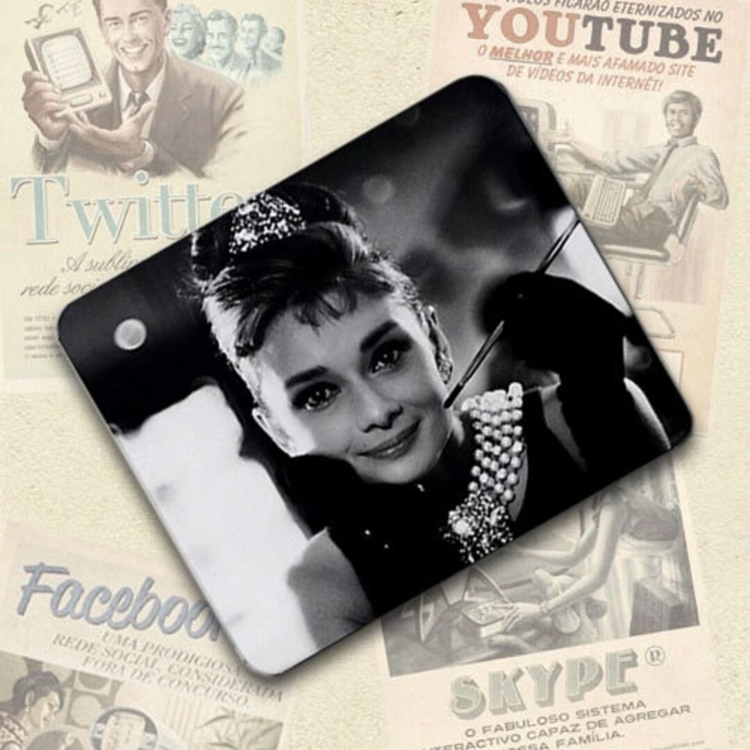 Audrey Hepburn Large Mousepad Mouse Pad Great Gift Idea LMP271 - Etsy