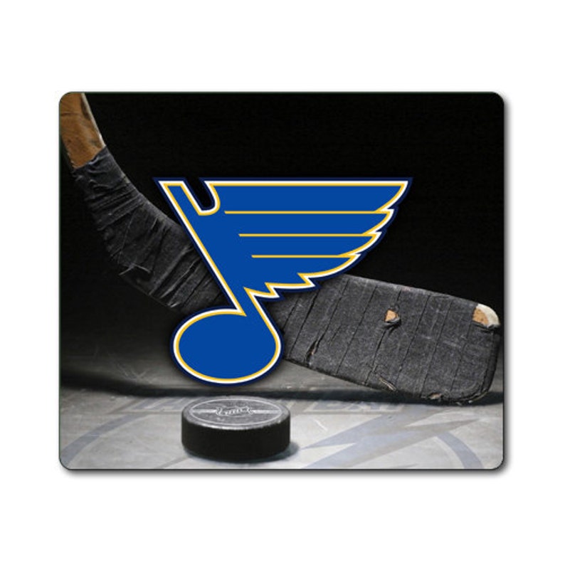 Saint St. Louis Blues Hockey Large Mousepad Mouse Pad Great Etsy