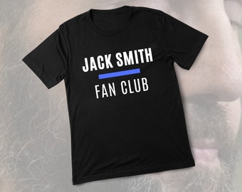 Jack Smith Fan Club Shirt | Donald Trump Indictment Special Counsel Prison Maga Liberal Funny Back The Blue Thin Blue Line Law Enforcement