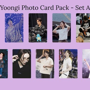 Bts Mini Photocard - Etsy