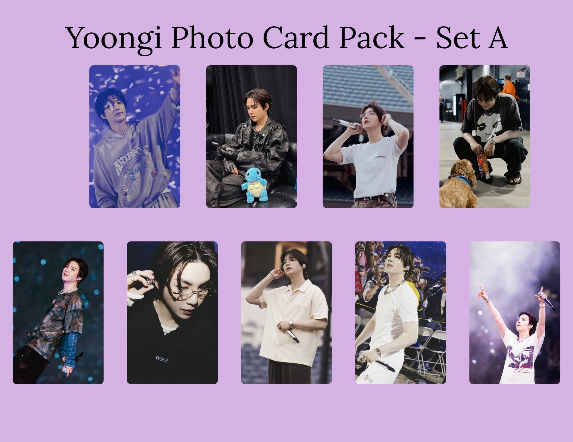 Suga Bts Card - Etsy