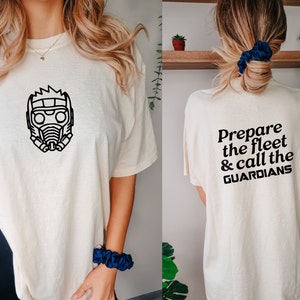 Camiseta Call The Guardians / Cosmic Rewind Galaxy Nova Prime