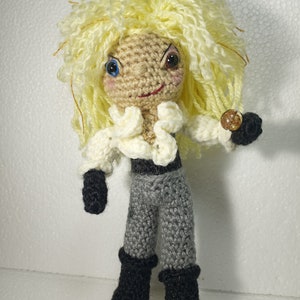 The Goblin King Inspired Crochet Amigurumi PDF Pattern