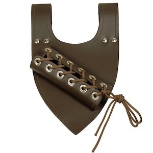 Lord&#39;s Medieval Sword Frog in Leather