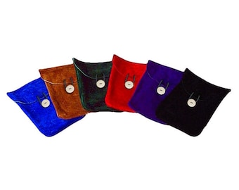 Medieval Suede Belt Pouch