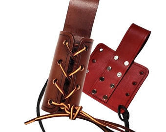 Basic Leather Straight Sword Frog