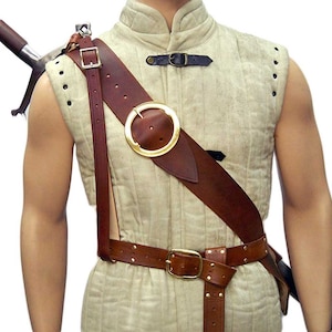 Great Sword Leather Back Sling