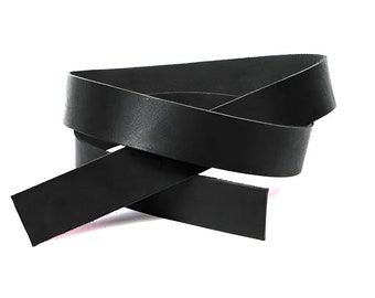 Plain Leather Belt Blank - 1 1/2 inch width - 72 inches Long