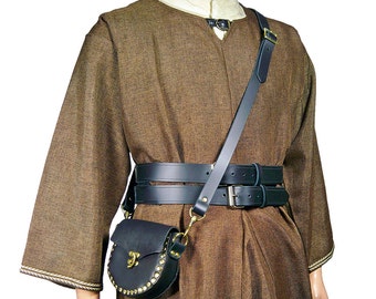 Plain Medieval Arm Bracers Leather - Etsy