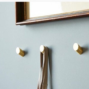 Nordic Brass Wall Hook Decorative Hook Towel Hook Modern Simple Coat Hook Chic Hook