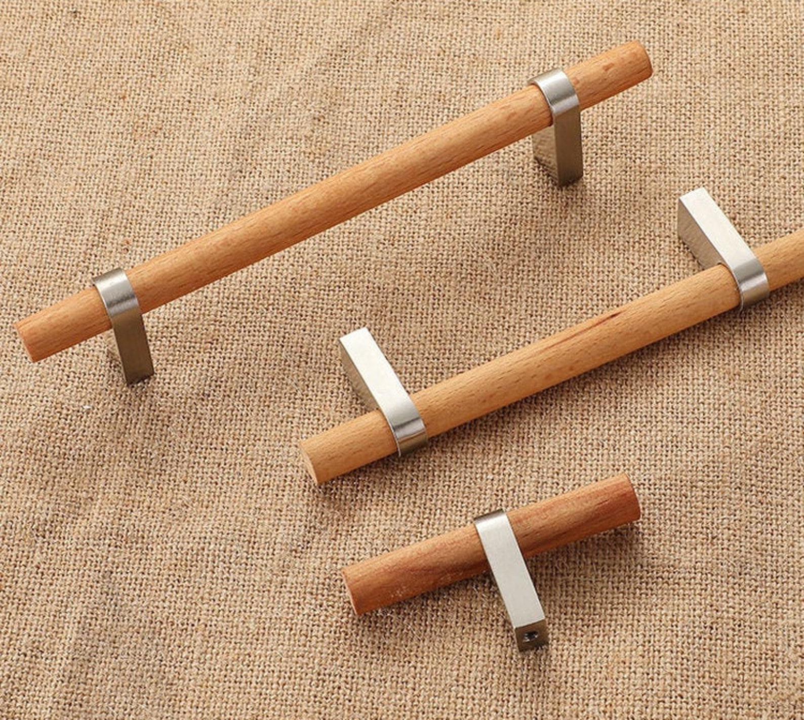 Wood Door Pull Handle Wardrobe Door Pull Handle Door Etsy